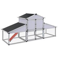 coopi - VLX Chicken Coop 41323, 2580 mm x 740 mm x 1170 mm - 2 nuotrauka