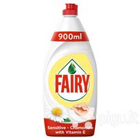 fairy indu ploviklis - Fairy Sensitive Chamomile & Vit E indų ploviklis, 0,9 l - 1 nuotrauka