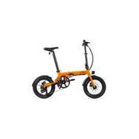 Sulankstomas elektrinis dviratis Eovolt City 4speed 2021 (oranžinės spalvos)