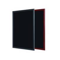 Juoda kreidinė lenta BI-OFFICE 120x90, juodas medinis rėmas