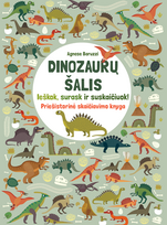agnese baruzzi - Dinozaurų šalis. Ieškok, surask ir suskaičiuok! - 1 nuotrauka