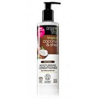 Organic Shop Organic Tropical Coconut & Shea drėkinantis kondicionierius pažeistiems plaukams - 280 ml.