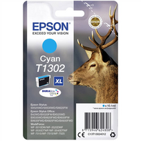 rasalinis epson - Spausdintuvo kasetė Epson T130, mėlyna - 2 nuotrauka