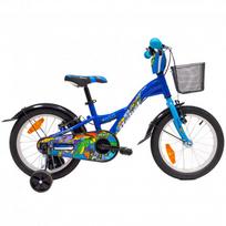 Pirkti Vaikiškas dviratis 4KIDS Rebel 16" dydis 10" (25.5 cm) (aliuminis, mėlyna) - Photo 1