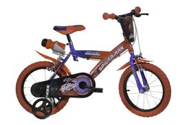Vaikiškas dviratis Dino Bikes 163G-SA 2021, mėlynas/raudonas, 10.5", 16"