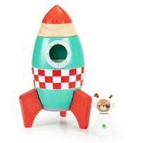 EcoToys Wooden Rocket