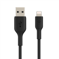 Belkin Braided USB To Apple Lightning Cable 15cm Black
