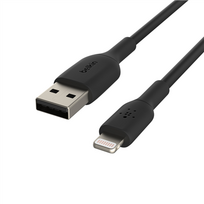 lightning usb 15cm - Belkin Braided USB To Apple Lightning Cable 15cm Black - 3 nuotrauka