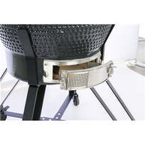 grill - TunaBone Kamado Pro 22", M dydžio, tamsiai pilka - 7 nuotrauka