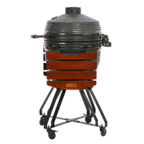 grill - TunaBone Kamado Pro 22", M dydžio, tamsiai pilka - 11 nuotrauka