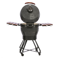grill - TunaBone Kamado Pro 22", M dydžio, tamsiai pilka - 13 nuotrauka