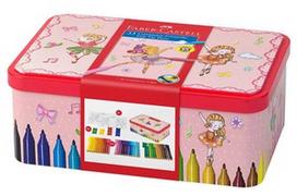 flomasteriai - Castell Connector Felt Tip Pen Set Ballerina, vienpusiai, 45 vnt. - 1 nuotrauka