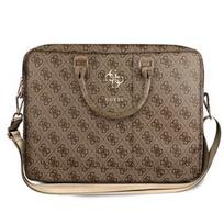 guess kompiuterio deklas - Nešiojamų kompiuterių krepšys Guess Brown 4G Uptown, ruda, 15" - 1 nuotrauka