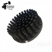 Premium Drill Brush - ypač kietas, juodas, 13 cm
