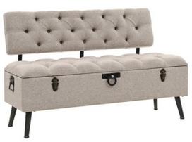 VLX Storage Bench, kreminės spalvos, 520 mm x 1100 mm x 750 mm
