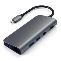 SATECHI USB-C Multimedia  4K HDMI/Mini DisplayPort Gigabit Ethernet ST-TCMM8PAM