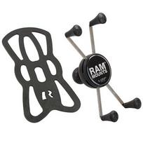 RAM Mounts RAM-HOL-UN10BU laikiklis Mobilusis telefonas / išmanusis Juoda, Nerūdijančiojo plieno