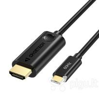 Choetech unidirectional adapter cable USB Type C adapter (male) to HDMI 2.0 (male) 4K 60Hz 1.8m (CH0019)