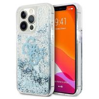 Guess "GUHCP13SLG4GBL 4G Big Liquid Glitter Case iPhone 13 Mini" Blue