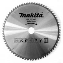 aliuminio pjuklas - Makita D-73003 T.C.T. pjūklas 260X2.8X30mm 5° T70 aliuminio pjovimui - 1 nuotrauka