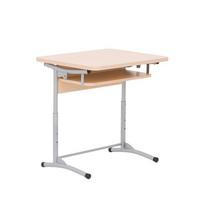 istraukiamas stalcius - Mokyklinis stalas NOWY STYL, E-172/1 ALU, vienvietis - 2 nuotrauka