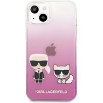 Karl Lagerfeld "KLHCP13SCKTRP PC/ TPU Ikonik Karl and Choupette Case iPhone 13 mini"