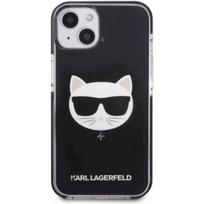 iphone 13 telefono deklas karl lagerfeld - Karl Lagerfeld "TPE Choupette Head Case iPhone 13 mini" Black - 1 nuotrauka