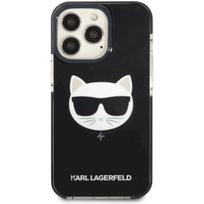 iphone 13 pro max deklai - Karl Lagerfeld "TPE Choupette Head Case iPhone 13 Pro Max" Black - 1 nuotrauka