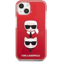 Karl Lagerfeld "TPE Karl and Choupette Case iPhone 13 mini" Red