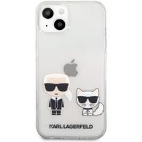 Karl Lagerfeld "KLHCP13SCKTR PC/ TPU Ikonik Karl and Choupette Case iPhone 13 mini"