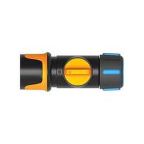laistymo zarnos 15m - Sujungimas Fiskars Hose Connector On Off 13–15mm 1/2–5/8" - 1 nuotrauka