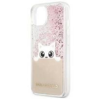 Pirkti Karl Lagerfeld "KLHCP13XPABGNU PEEK A BOO Liquid Glitter Case iPhone 13 Pro Max" Pink - Photo 1