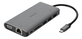Adapteris DELTACO USBC-HDMI18
