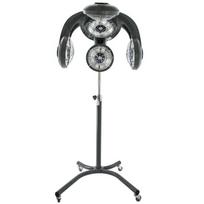 infraraudonuju plauku - Activeshop  GABBIANO STANDING MODEL II Juodas - 1 nuotrauka