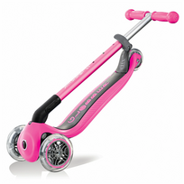 globber paspirtukas primo - Globber Primo Foldable Deep Pink (Rožinis) - 3 nuotrauka