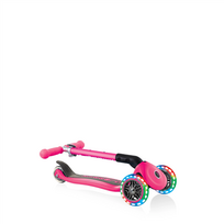 vaikiss - Globber Junior Foldable Lights, rožinis - 4 nuotrauka