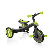 triratukai balansiniai - Globber Explorer 2in1 Green - 1 nuotrauka