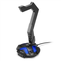 usb priedai - Sharkoon X-Rest 7.1, USB (Juodas) - 2 nuotrauka