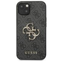 Guess "GUHCP13M4GMGGR PU 4G Metal Logo Case iPhone 13" Grey