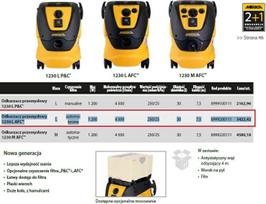 mirka siurblys - MIRKA DULKIŲ SIurblys 1230 L AFC AUTOMATAS - 2 nuotrauka