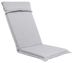 Kėdžių pagalvėlė Home4you Florida T0120999, pilka, 1150 mm x 480 mm