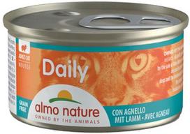 kaciukai ivairus - Šlapias kačių maistas (konservai) Almo Nature Daily Mousse Lamb 85g - 1 nuotrauka