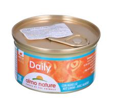 kaciukai ivairus - Šlapias kačių maistas (konservai) Almo Nature Daily Mousse Lamb 85g - 2 nuotrauka