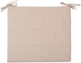 Kėdžių pagalvėlė Home4you Summer Chair Pad 43x38x2.5cm Beige