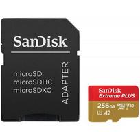 Sandisk 256GB Extreme Plus micro SDXC + SD Adapter + Rescue Pro UHS-I