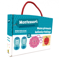 Lavinamoji priemonė „Montessori: pasiekimų pasaulis. Mano pirmasis kelionių rinkinys“