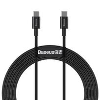 laidas usb c 2m - Baseus CATYS-C01 Superior Series 100W USB-C to USB-C Black - 1 nuotrauka