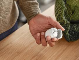 mitosyl - Google Pixel Buds A-Series Clearly White (Baltos) - 5 nuotrauka