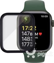 apple watches 8 - Nano 9H full coveraged glass for Apple Watch 7 41 mm Black - 1 nuotrauka