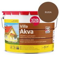 Fasado dažai Vivacolor Villa Akva, ruda, 9 l